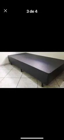 Vendo base Box para colchão solteiro  - Foto 3