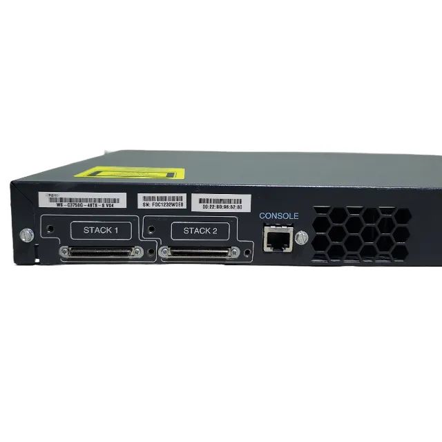 Switch Cisco Catalyst WS-C3750G-48TS 48 portas Giga +4Sfp - Foto 5