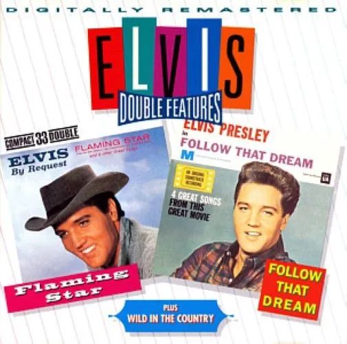 Cd Elvis Double Features Series Flaming Star & Follow That Dream