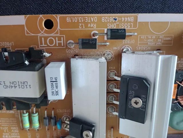 Placa fonte TV Samsung 50"  - Foto 4