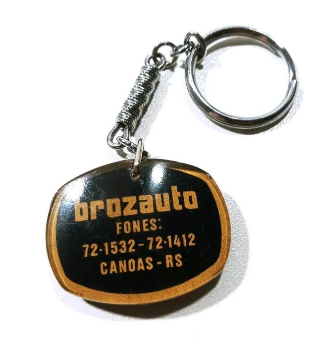 Chaveiro antigo Chevrolet Brozauto Canoas anos 70 - Foto 4