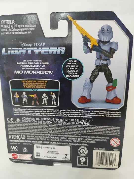 Boneco Mo Morrison Lightyear Disney Lacrado  - Foto 4