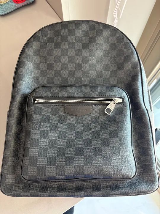 Mochila Louis Vuitton Josh Graphit Original - Foto 5