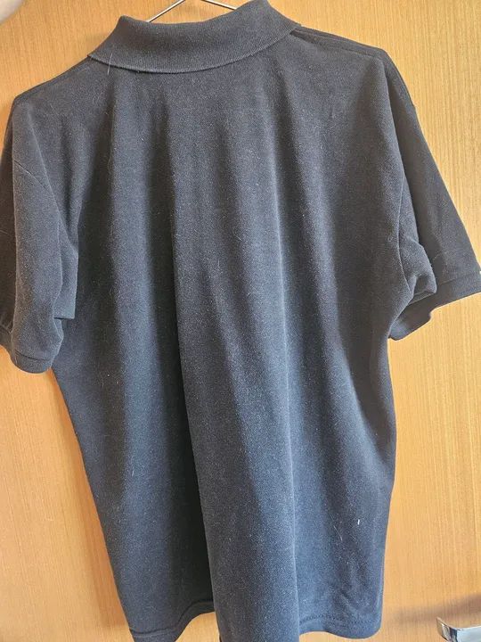 Camisa polo preta - Foto 2