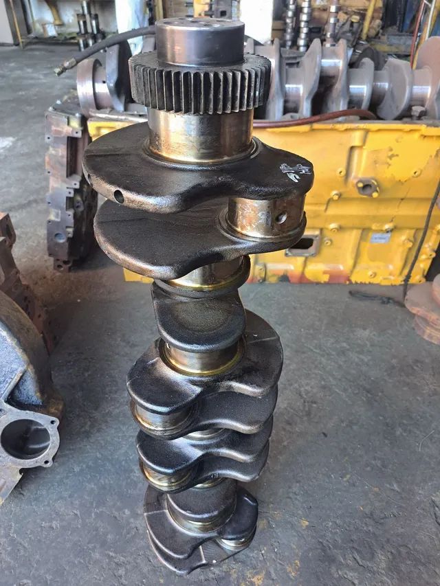 Virabrequim Caterpillar C-7 Original std  - Foto 2