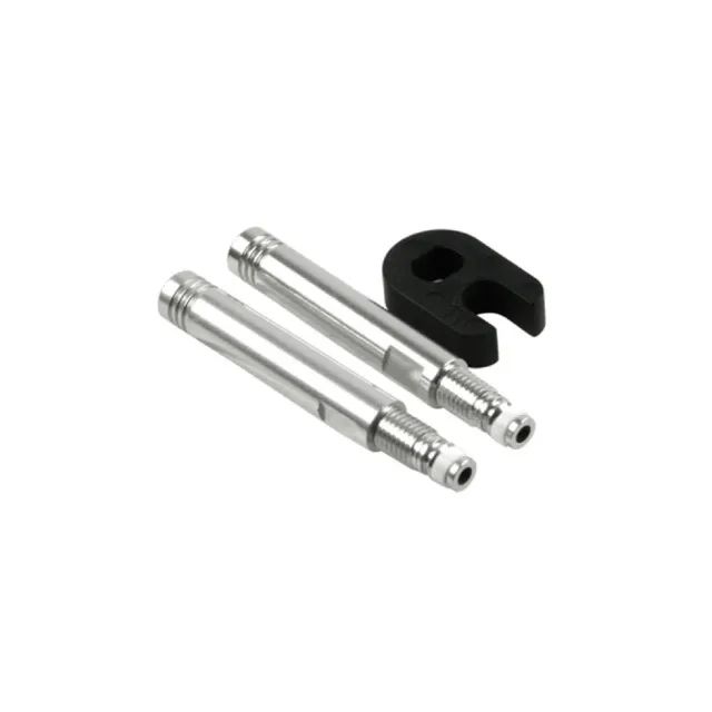 130 - Par de extensor alongador 30mm de válvula presta (fina) Continental speed, road e tr