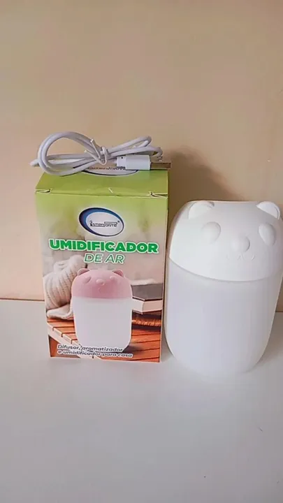 Difusor aromatizador e umidificador de ar