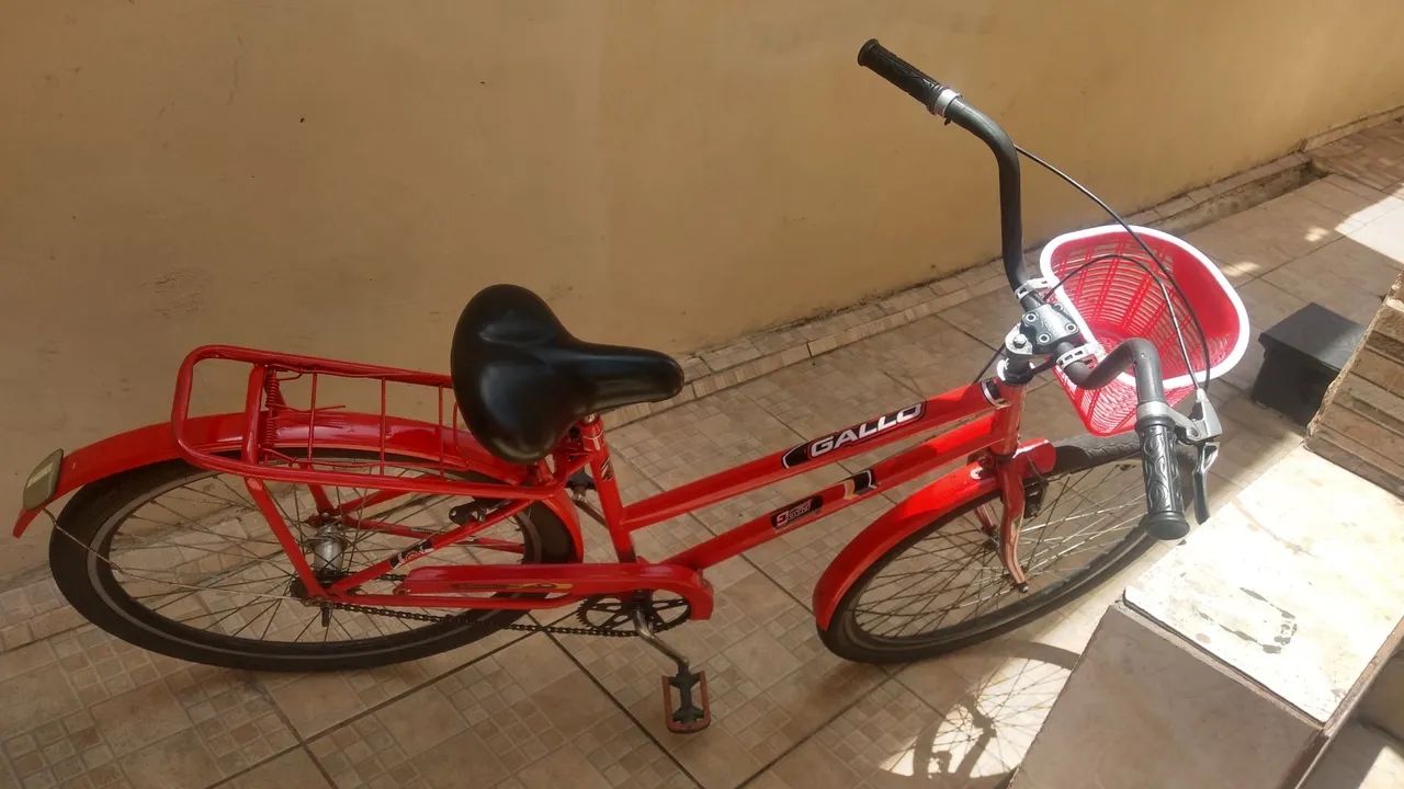 Bicicleta feminina aro aeros26 reforçado rolamentado pneus bons deprocedencia 