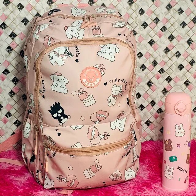 ?Kit volta às aulas<br>?1.mochila impermeável <br>?1 garrafa termica 450ml<br>?