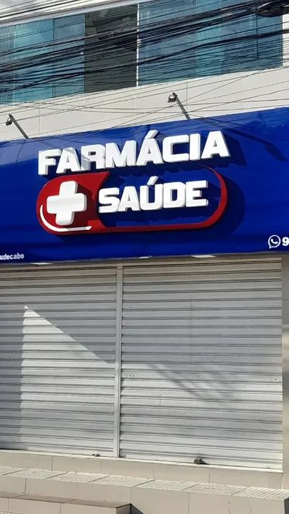 Fachadas de ACM para Farmácias