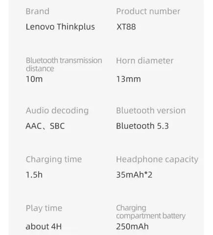 Fone TWS XT 88 - Novo, Original, lacrado na caixa  - Foto 6