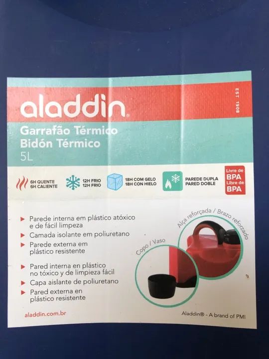 Garrafa térmica  - Foto 3