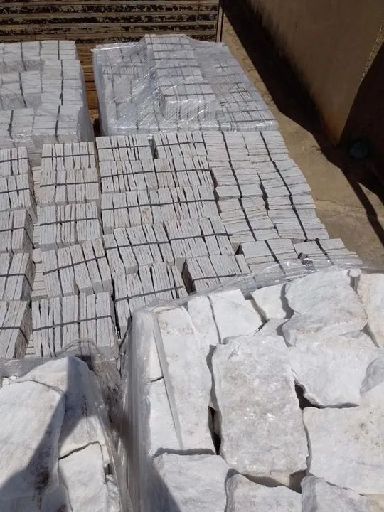 Pedra branca para revestimento - Novo