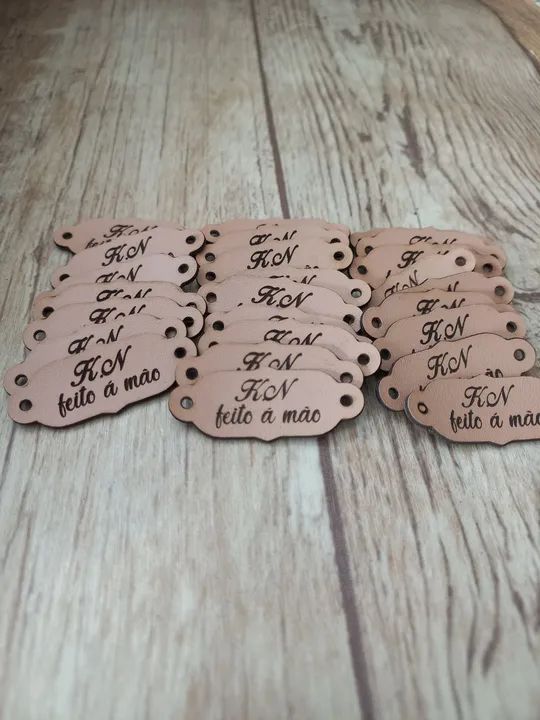 Etiquetas de Couro Personalizadas - Foto 3