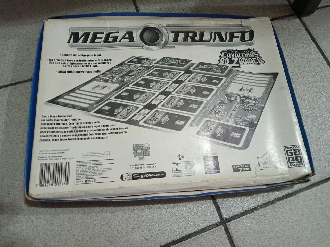 Jogo Mega Trunfo Os Cavaleiros do Zodíaco ler descrição  - Foto 2