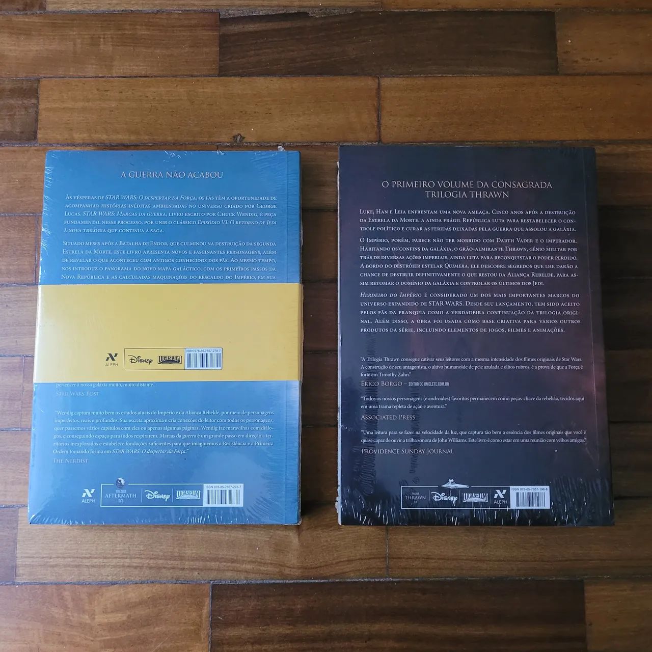 Livros Star Wars: Herdeiro do Império + Marcas da Guerra (Lacrados) - Foto 2