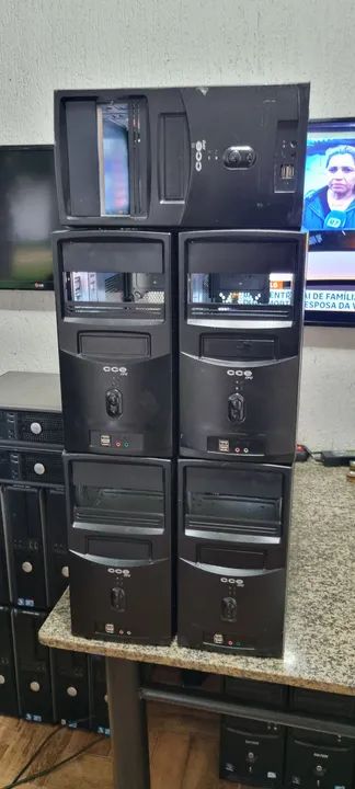 Gabinetes de Computador -  05 unidades  usado RS 100 reais os 5   - Foto 3
