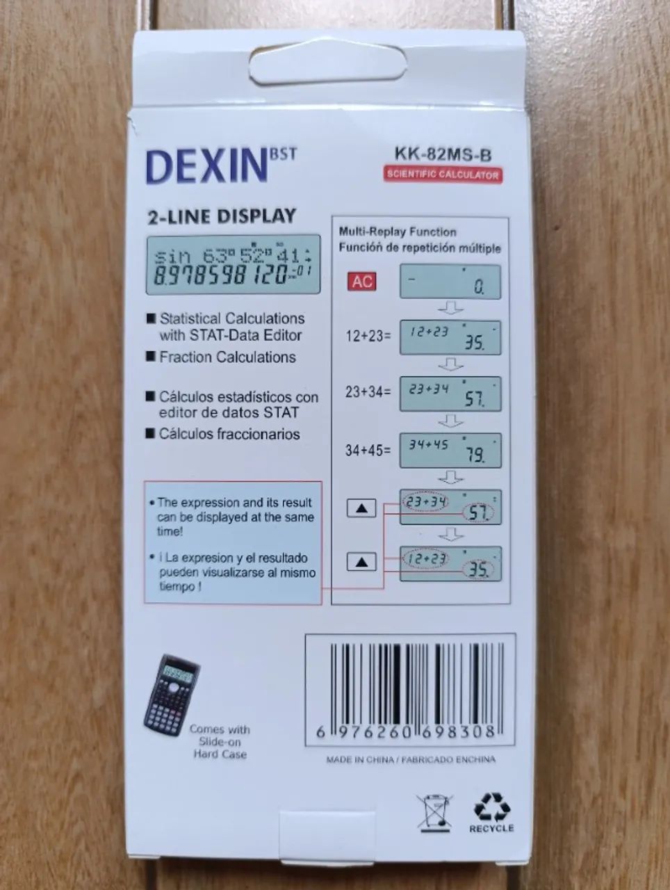 Calculadora científica DEXIN - Foto 5