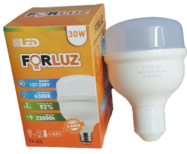 Lâmpada led 30w