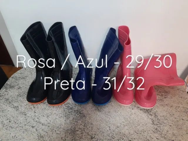 Bota Galocha Infantil - Em Perfeito Estado