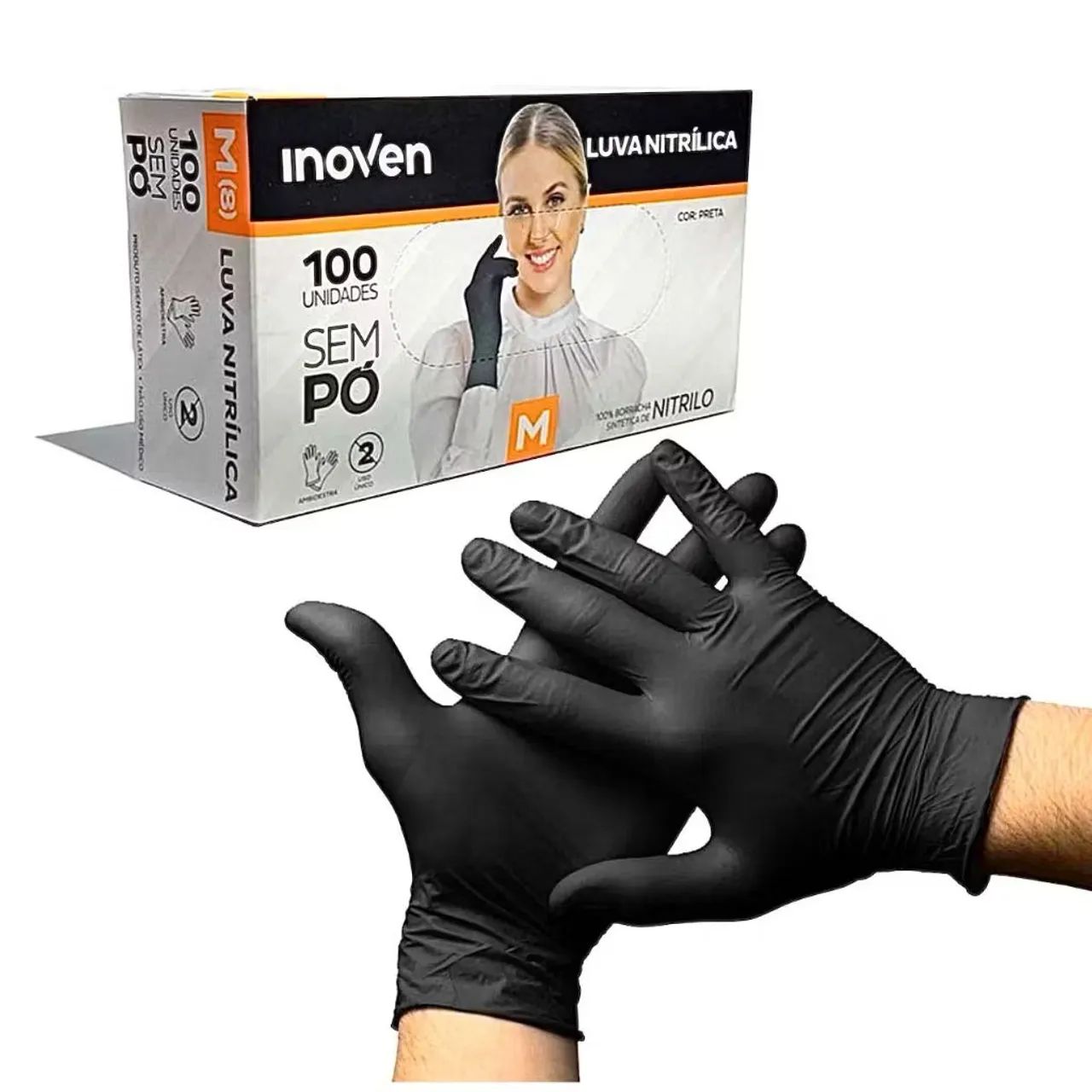 Luva de Borracha Nitrilica  - Foto 3