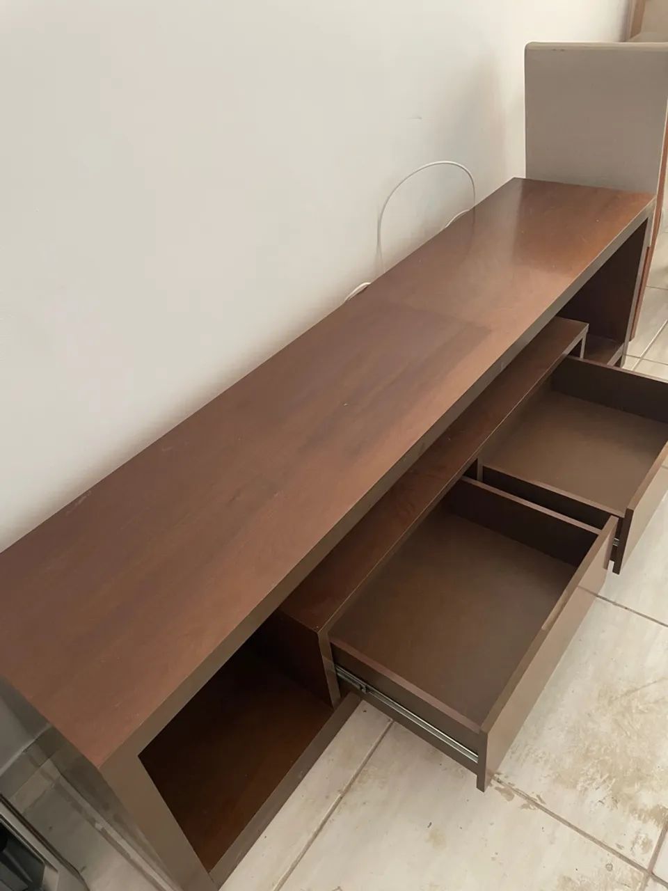 Rack para TV com 2 Gavetas
