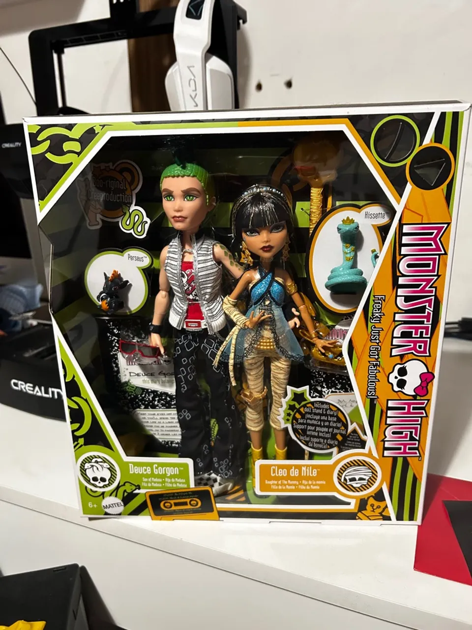 Monster High Cleo de Nile e Deuce Gorgon