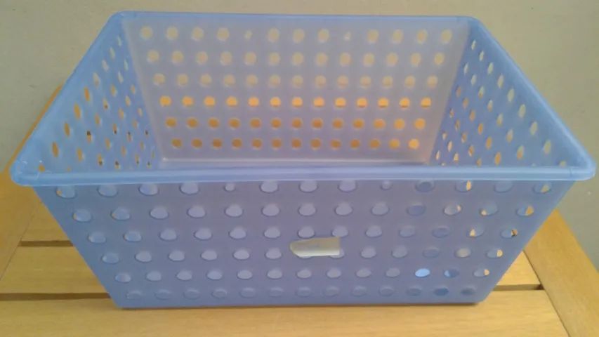 Cesta Organizadora Retangular Maxi 16,6x38,2cm  - Coza - Foto 3