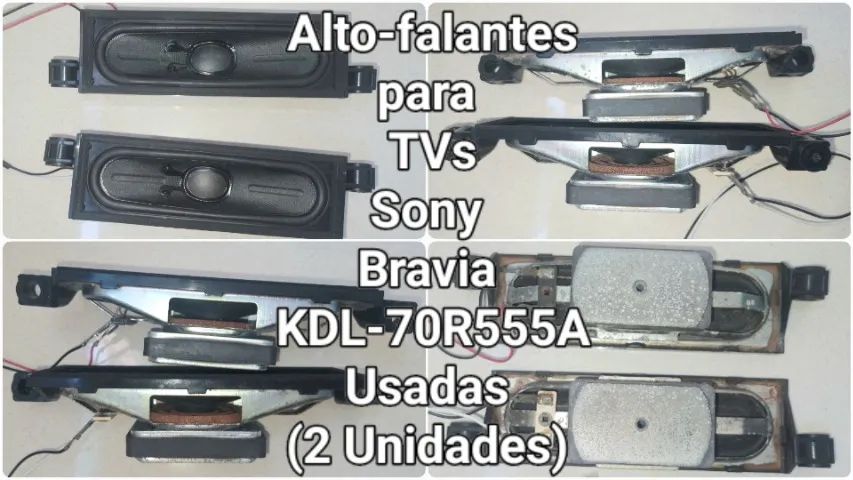 Alto-falantes para TVs Sony Bravia KDL-70R555A Antigos