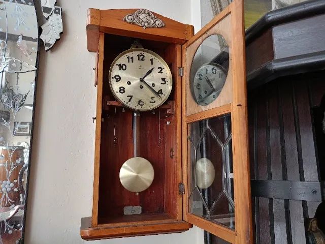 Relógio carrilhão Junghans antigo  - Foto 3