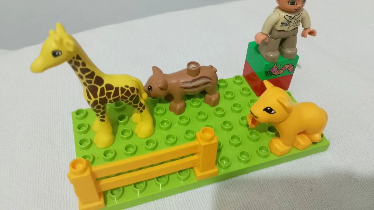 Lego duplo - lego diversos -  Zoo - Girafa, Leão.. - Foto 3