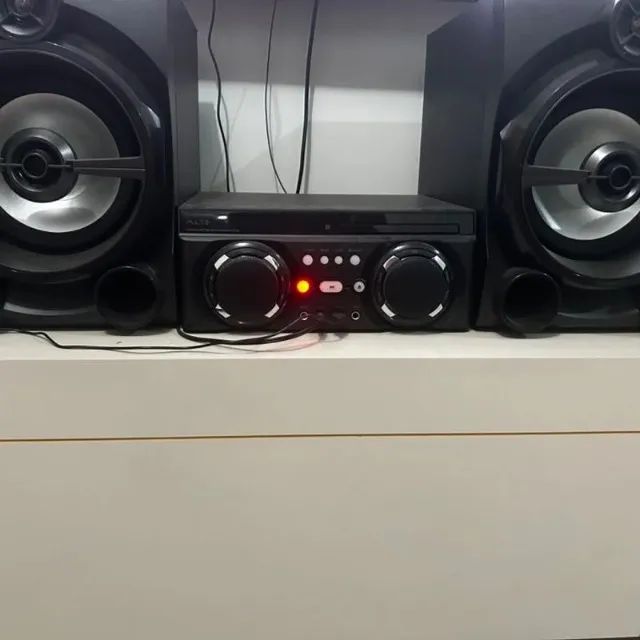 mini system pulse sp 700 com 2350w com bluetooth e usb - Foto 4