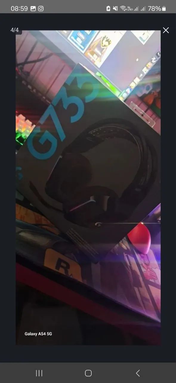 Headset Gamer Logitech G733 - Foto 2