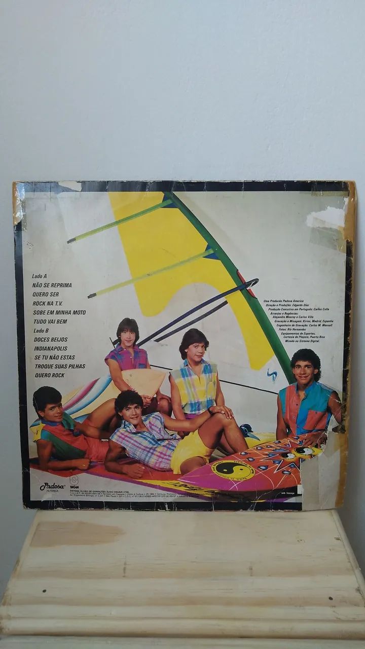 Disco vinil Menudo Mania LP 1984 - Foto 2
