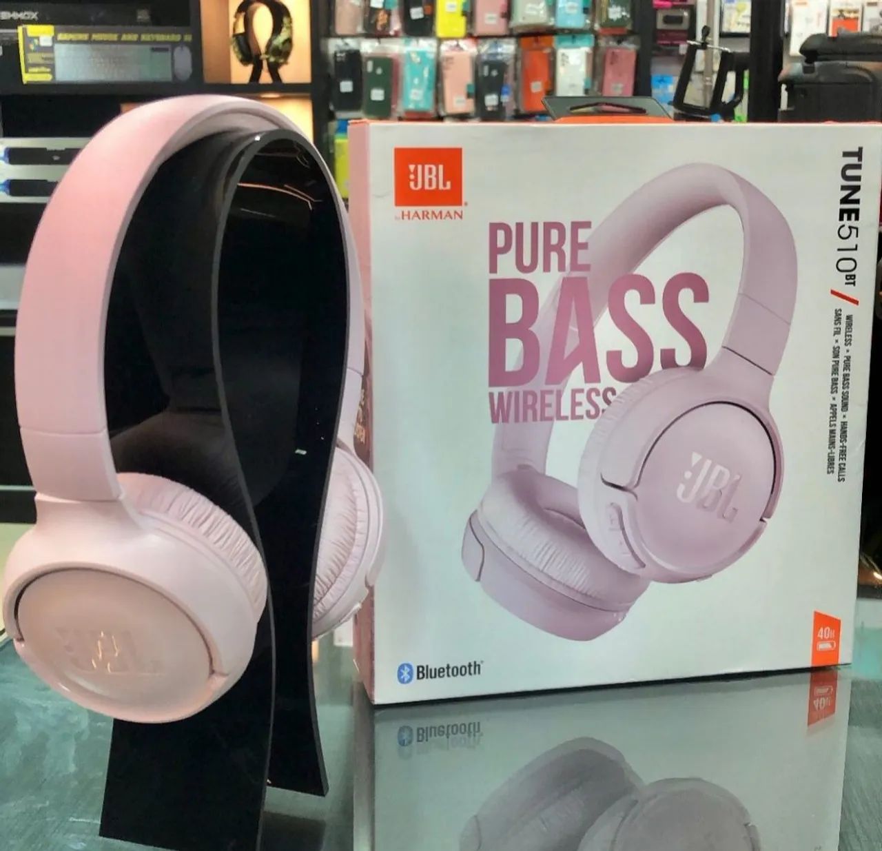 Fone de Ouvido JBL Tune 510BT - Sem Fio - Som Puro - Bluetooth - Foto 3