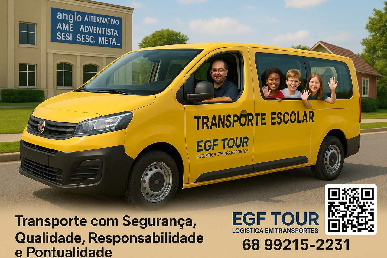 Transportador escolar e universitário em Rio Branco 