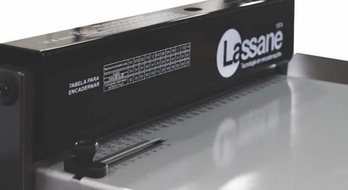 Perfuradora / Encadernadora Lassane MiniMax elétrica  - Foto 4