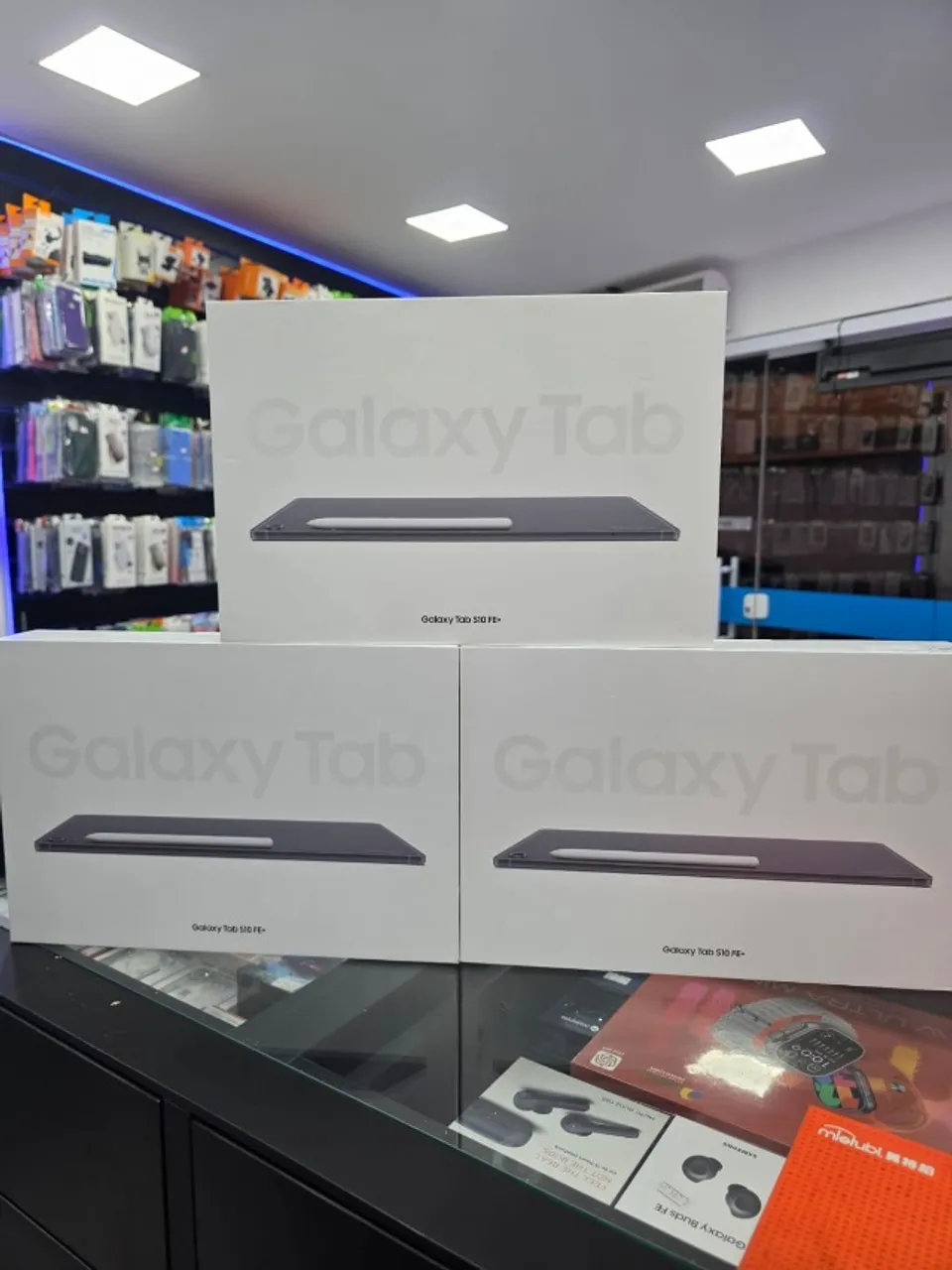 Tablet Samsung Galaxy Tab S10 FE+ WiFi, 128GB, 8GB, Tela 13.1" 90Hz, S Pen e Capa Inclusas