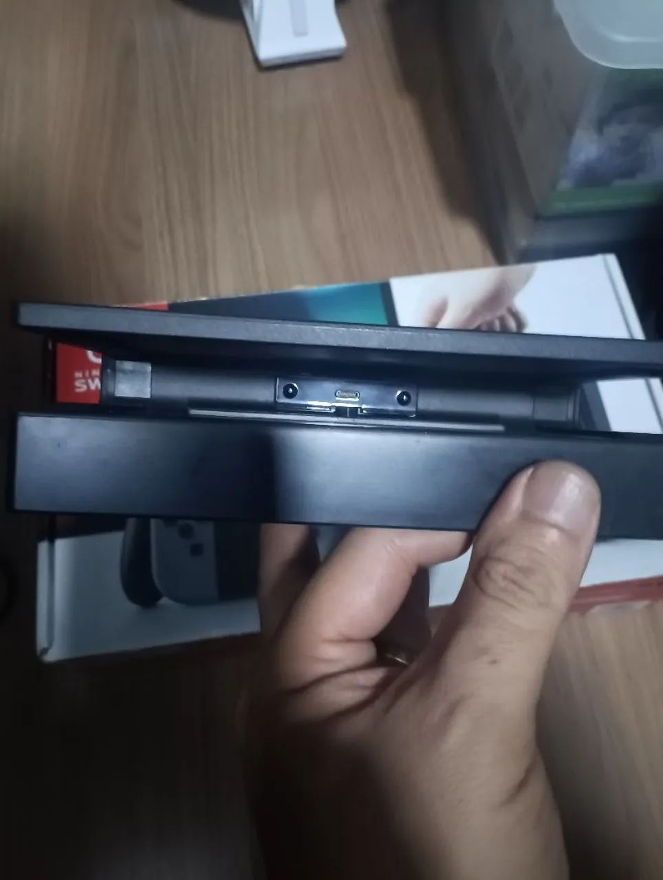 Dock Nintendo Switch original + caixa v1 de brinde - Foto 2