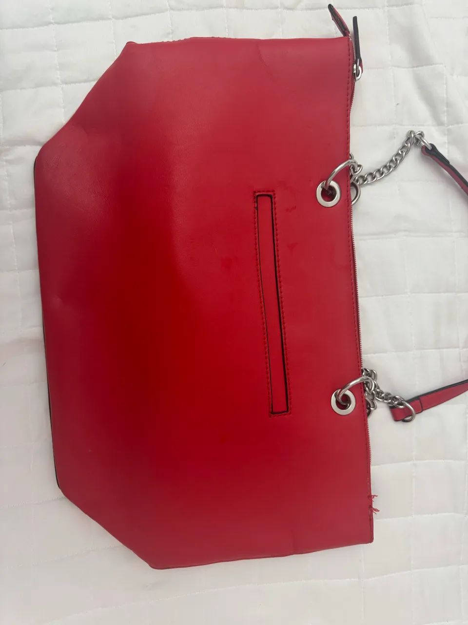 Bolsa guess vermelha  - Foto 4