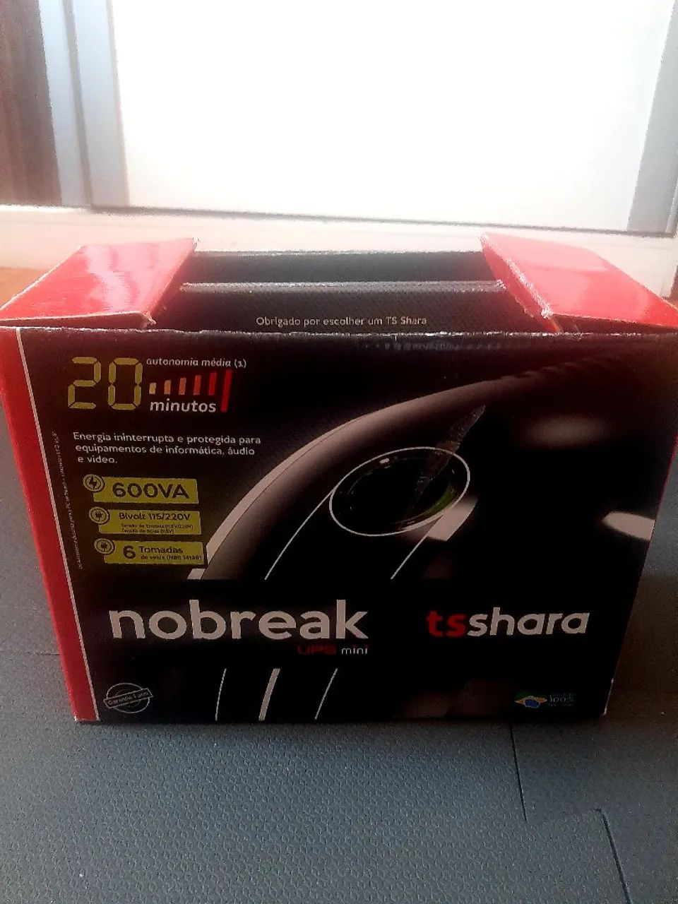 Nobreak UPS Mini Ts-Shara (Novo)! - Foto 4