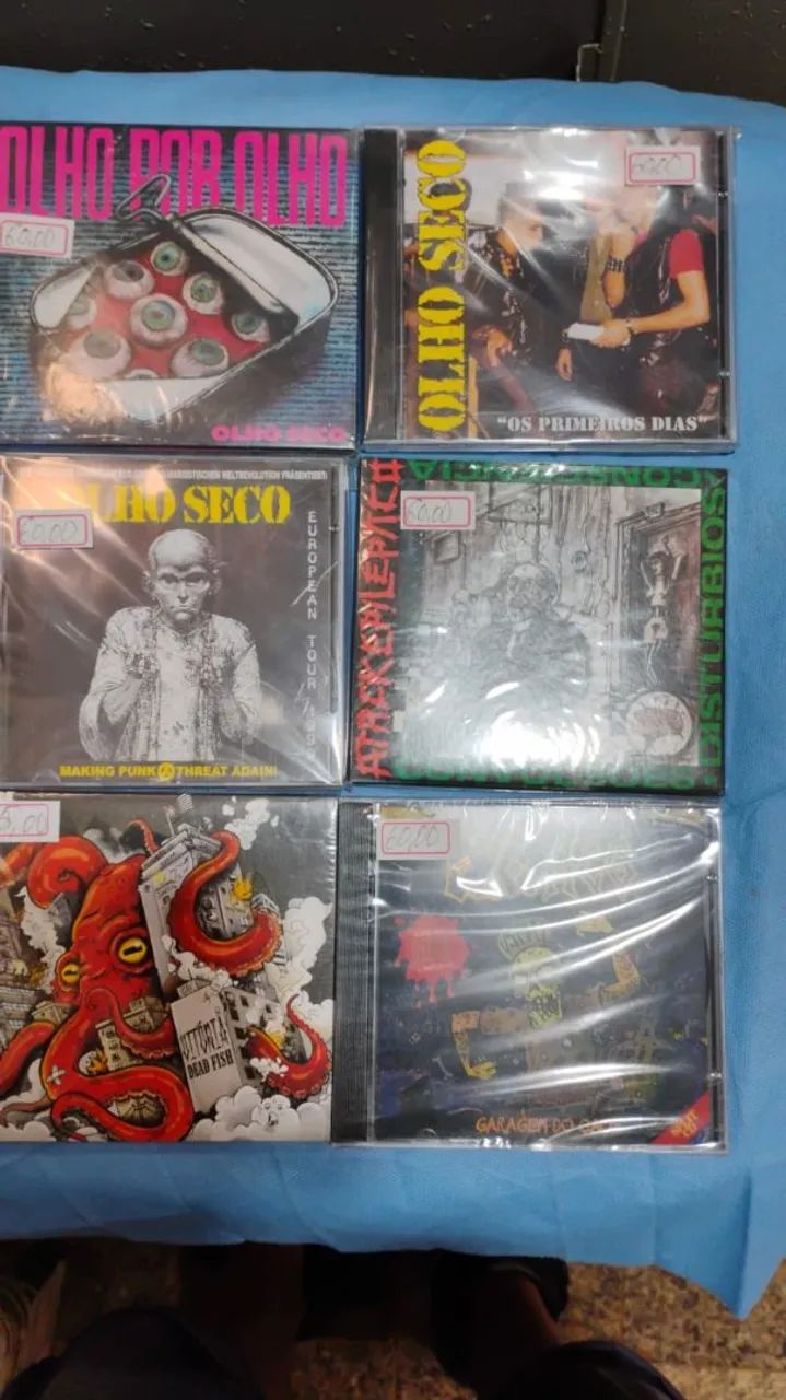 CDs de Punk/Hardcore: Ratos de Porão, Cólera e mais - Foto 2
