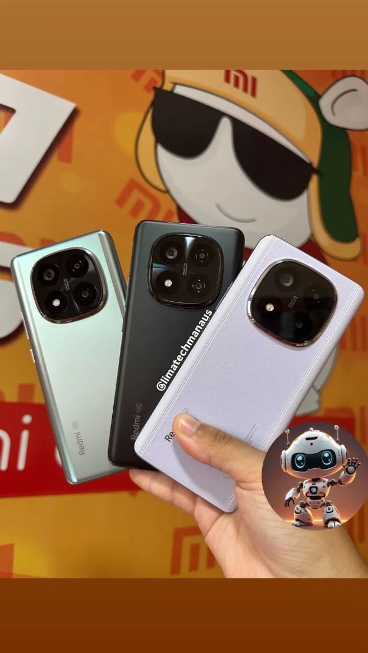 Redmi Note 14 Pro+ 5G 512GB  / 12GB DE RAM LACRADO ENTREGA GRÁTIS - Loja Lima Tech Manaus - Foto 5