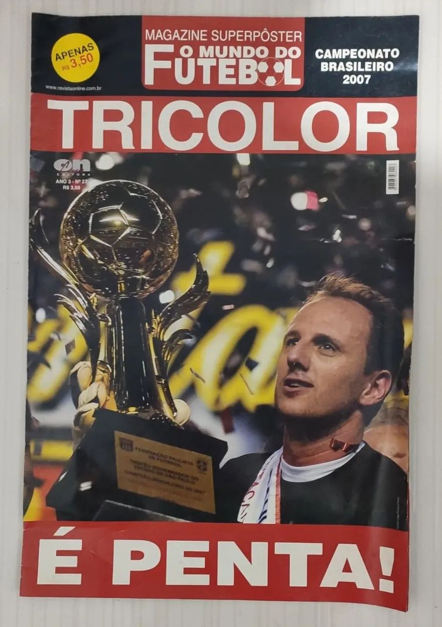 Pôster São Paulo Campeão Brasileiro 2007 - Foto 4