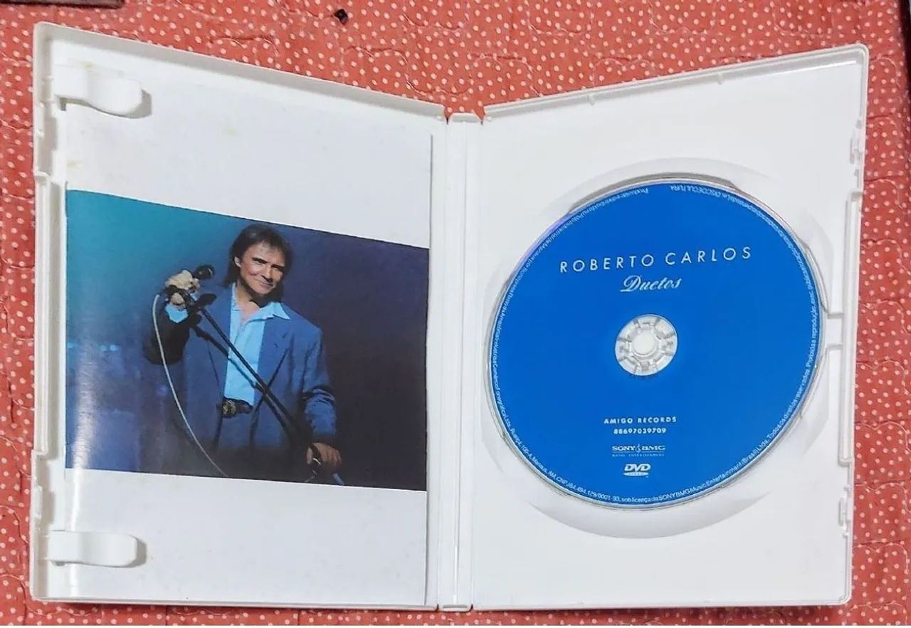 DVD Roberto Carlos - Duetos - Foto 3