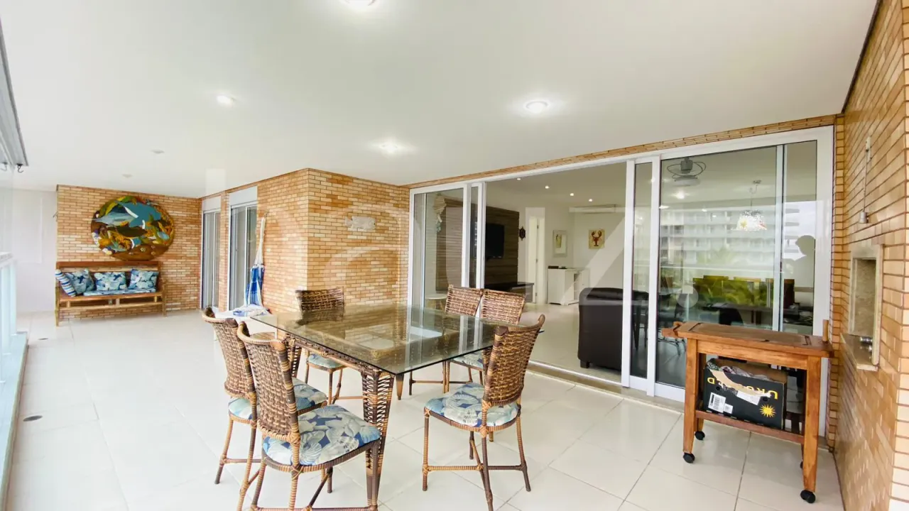 APARTAMENTO PARA LOCAÇÃO ANUAL, COM 4 SUÍTES, 200M2, NA RIVIERA DE SÃO LOURENÇO/ BERTIOGA