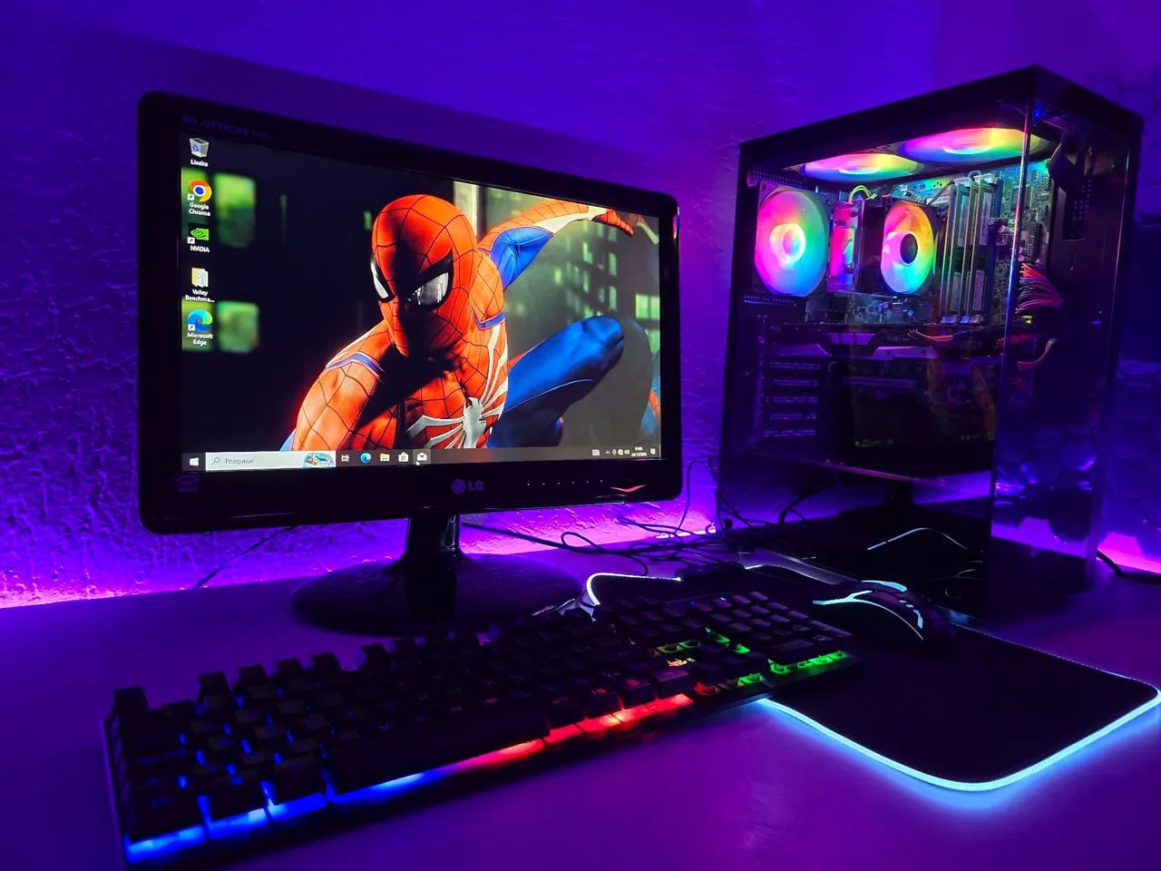 Pc gamer iniciante i5 4°geração 10x sem juros - Foto 4