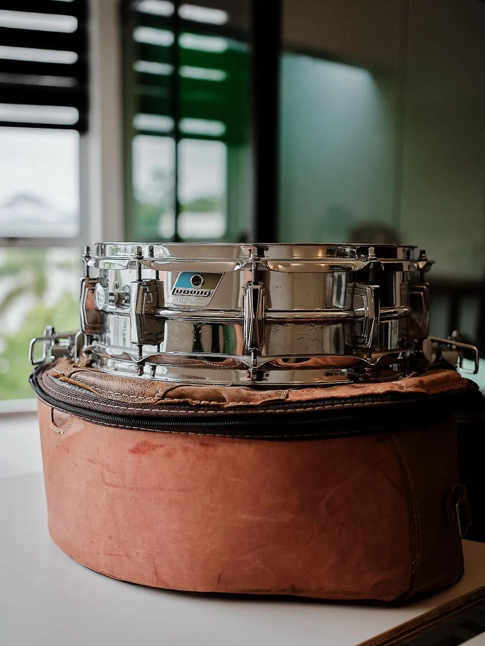 Caixa Ludwig Supraphonic anos 70 - Foto 3