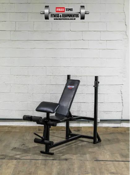 Supino Regulável c/ext e flex - usado