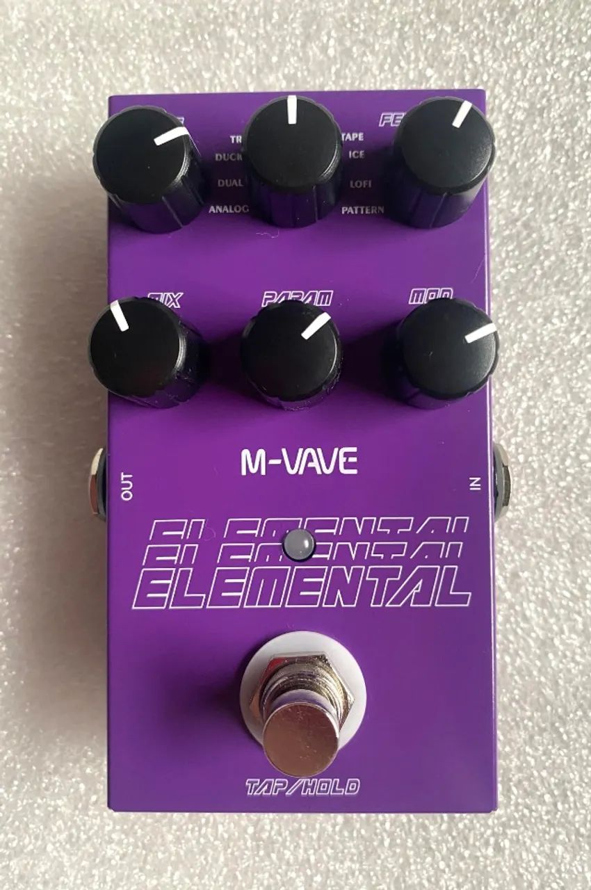 Pedal M-vave Elemental Digital Delay - Foto 2